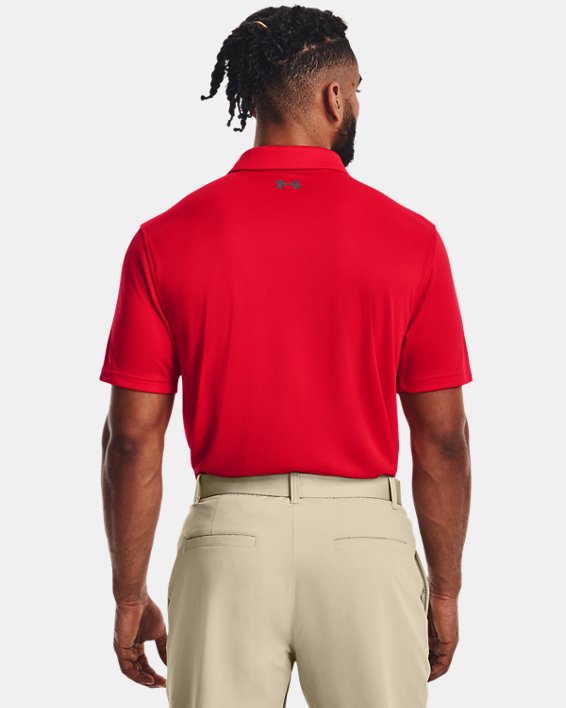 Men's UA Tech™ Polo, Red, pdpMainDesktop image number 1